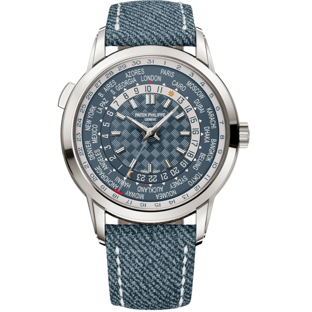 Patek Philippe Complications World Time 40 5330G-001 Opaline Blue-Gray