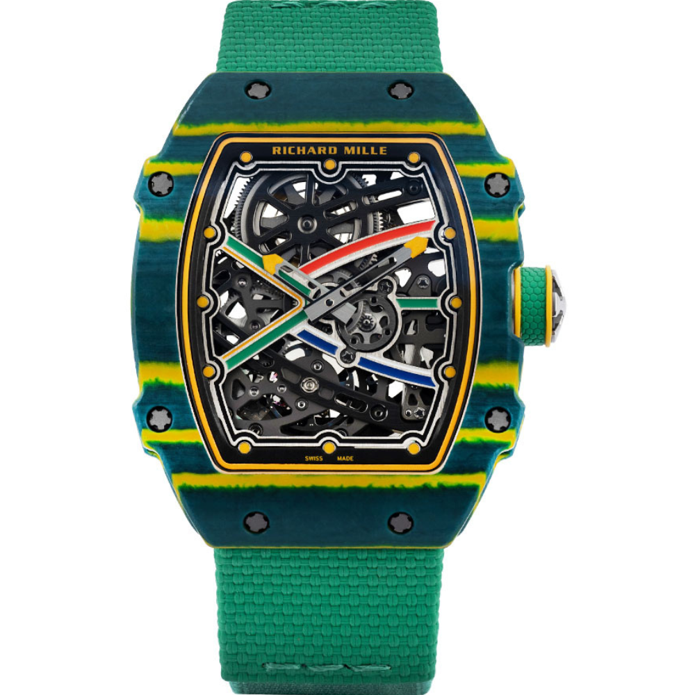 Richard Mille RM 67-02 Automatic Winding Extra Flat Green & Yellow "Wayde Van Niekerk"