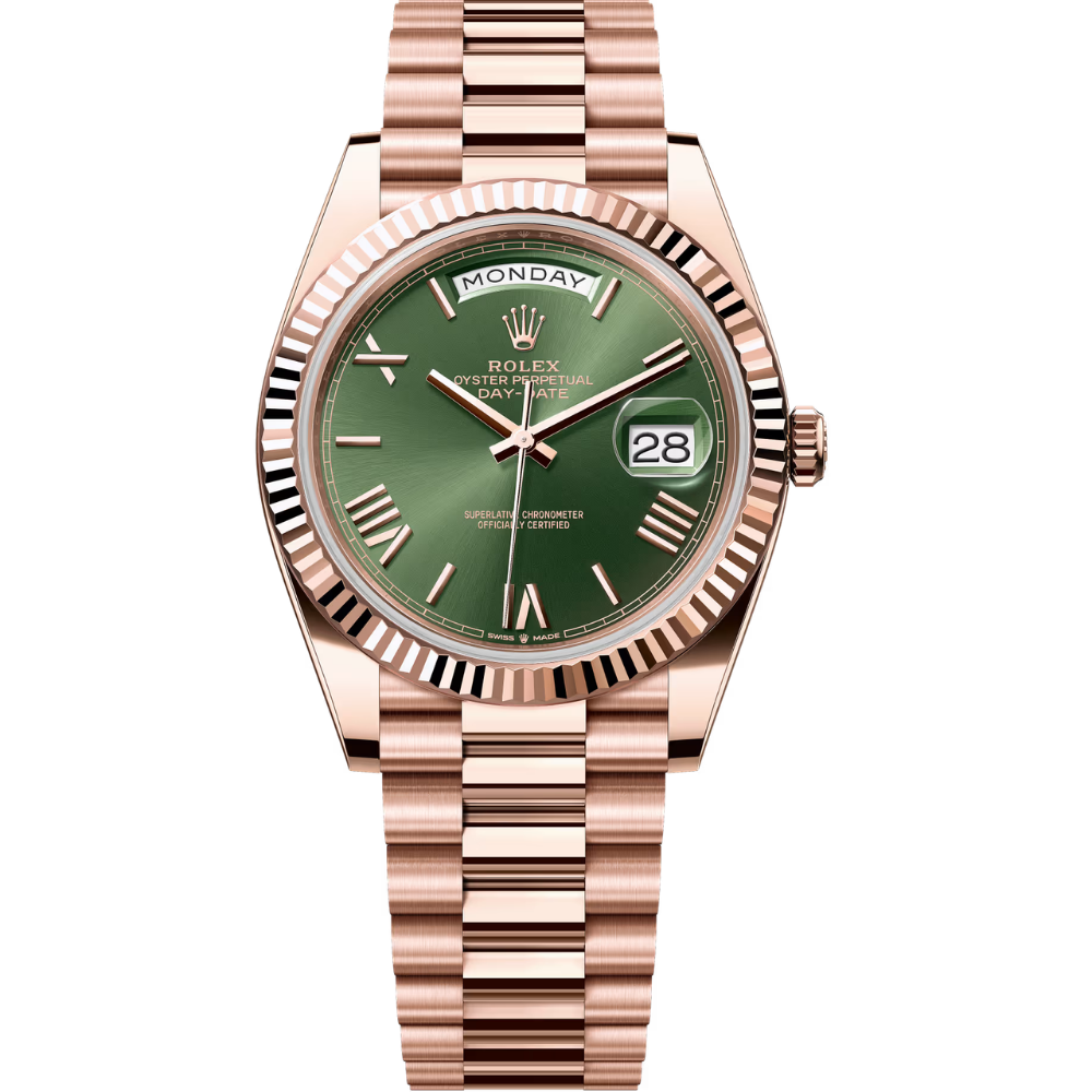 Rolex Day-Date 40 228235-0025 Olive Green