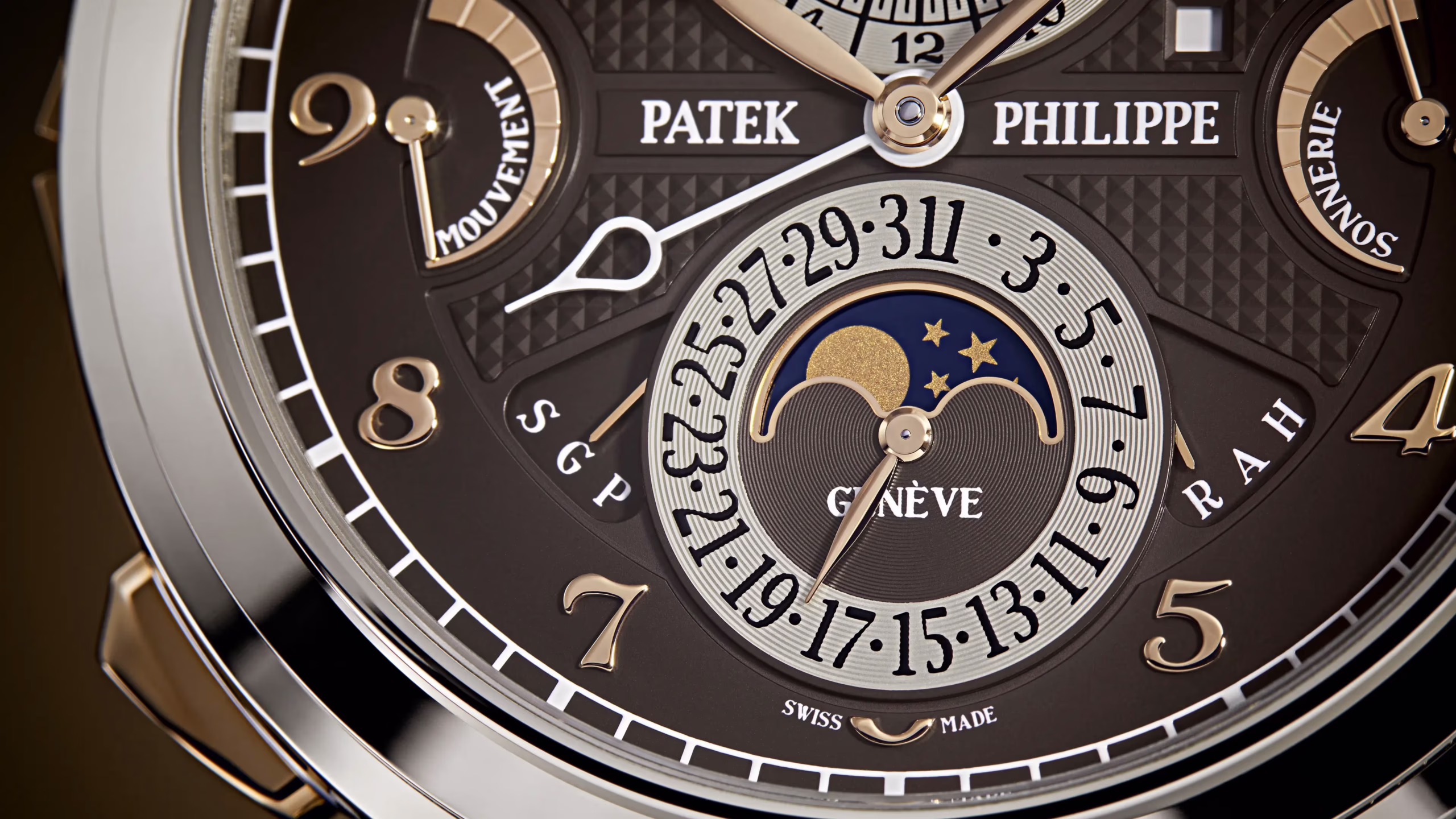 Patek Philippe Grand Complications Grandmaster Chime 6300GR-001 Two-Tone Brown Opaline