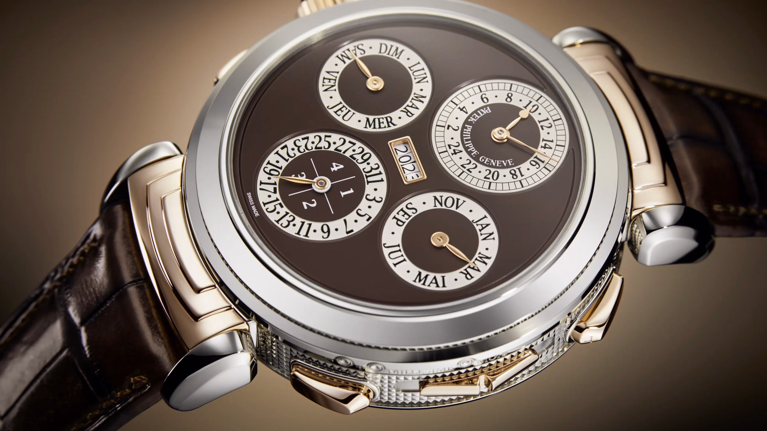 Patek Philippe Grand Complications Grandmaster Chime 6300GR-001 Two-Tone Brown Opaline