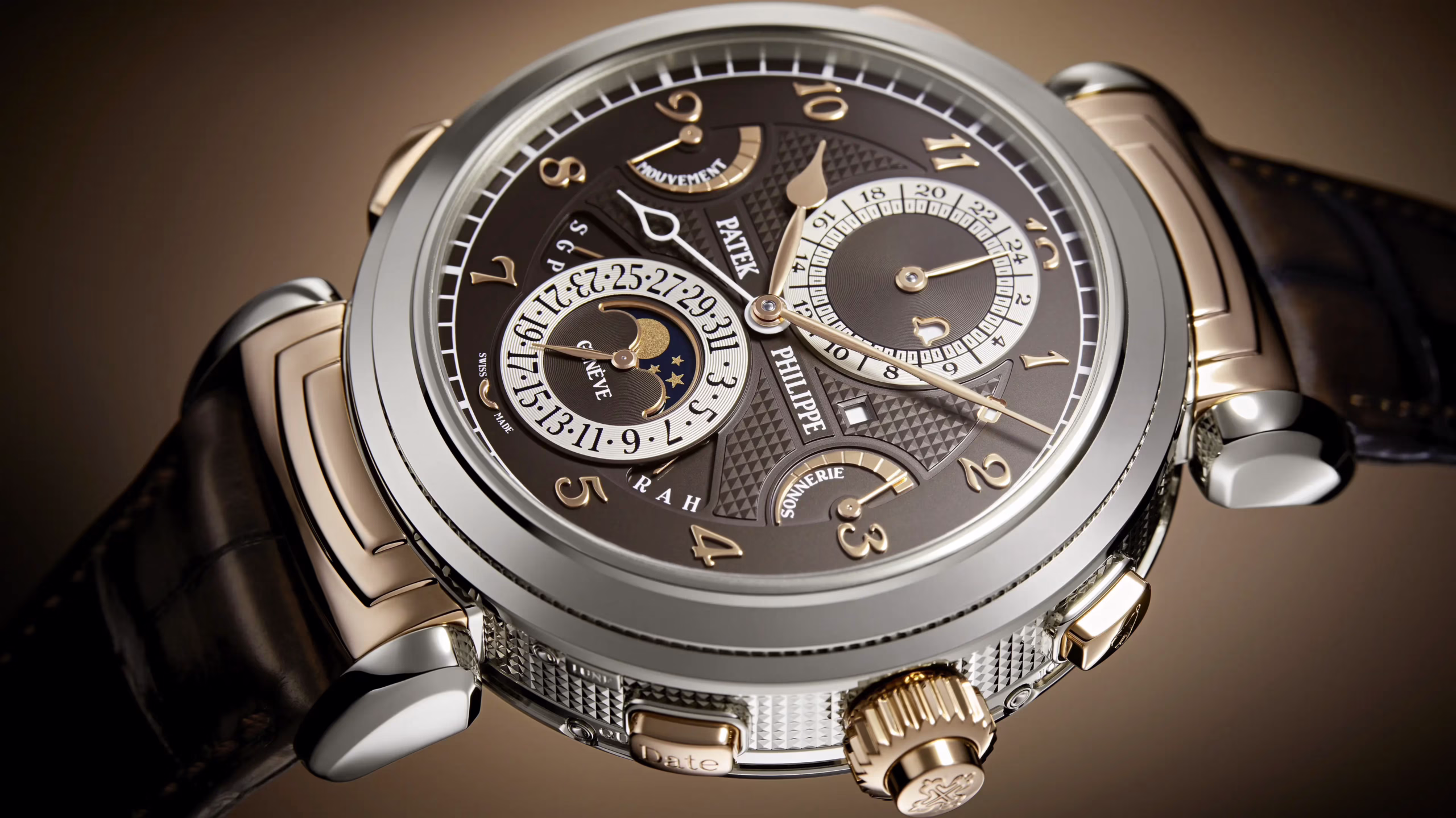 Patek Philippe Grand Complications Grandmaster Chime 6300GR-001 Two-Tone Brown Opaline