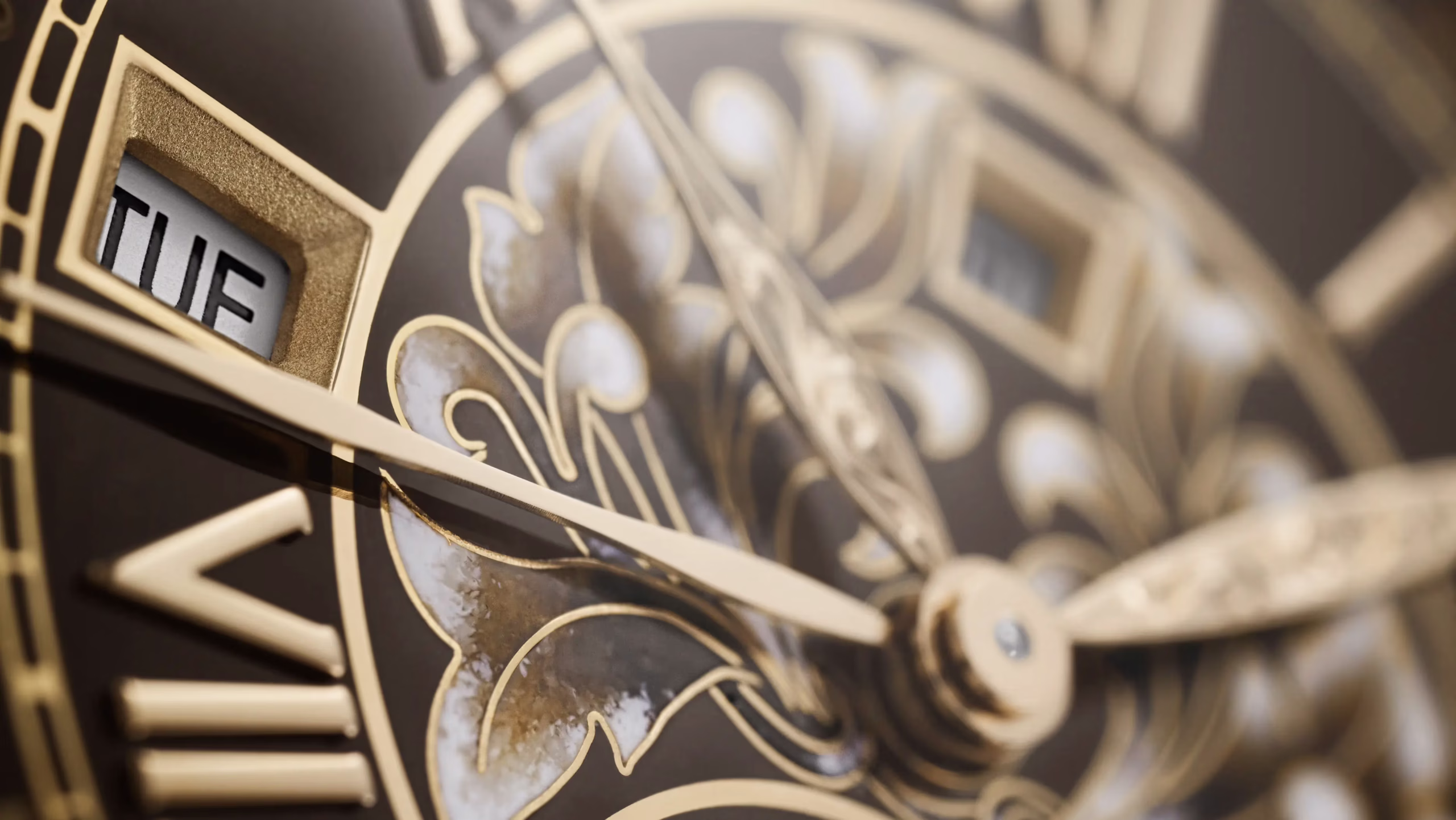 Patek Philippe Sky Moon Tourbillon 6002R-001 Brown Enamel