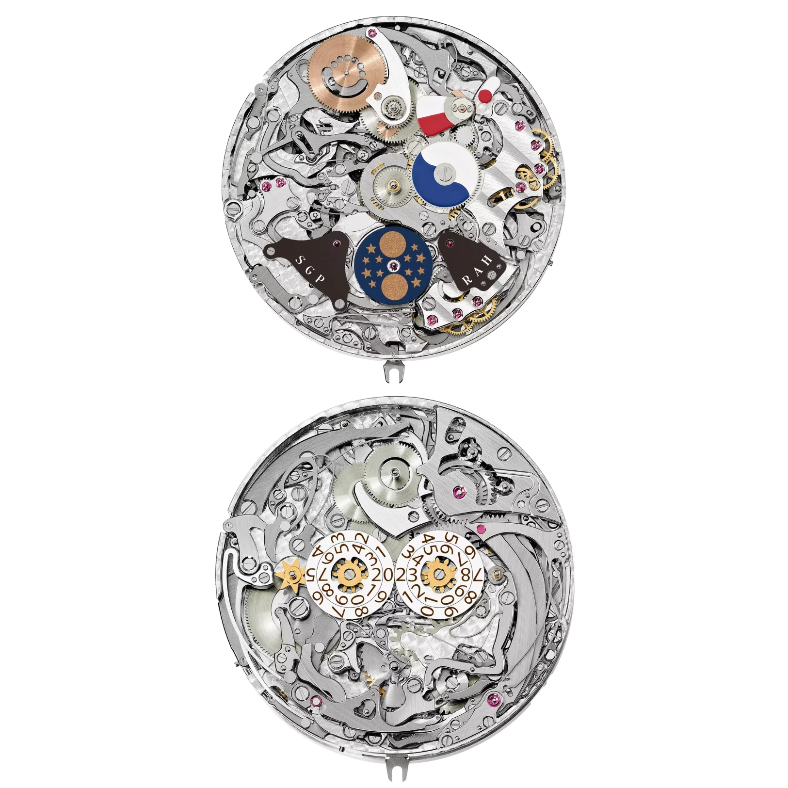 movement Patek Philippe Grand Complications Grandmaster Chime 6300GR-001 Two-Tone Brown Opaline