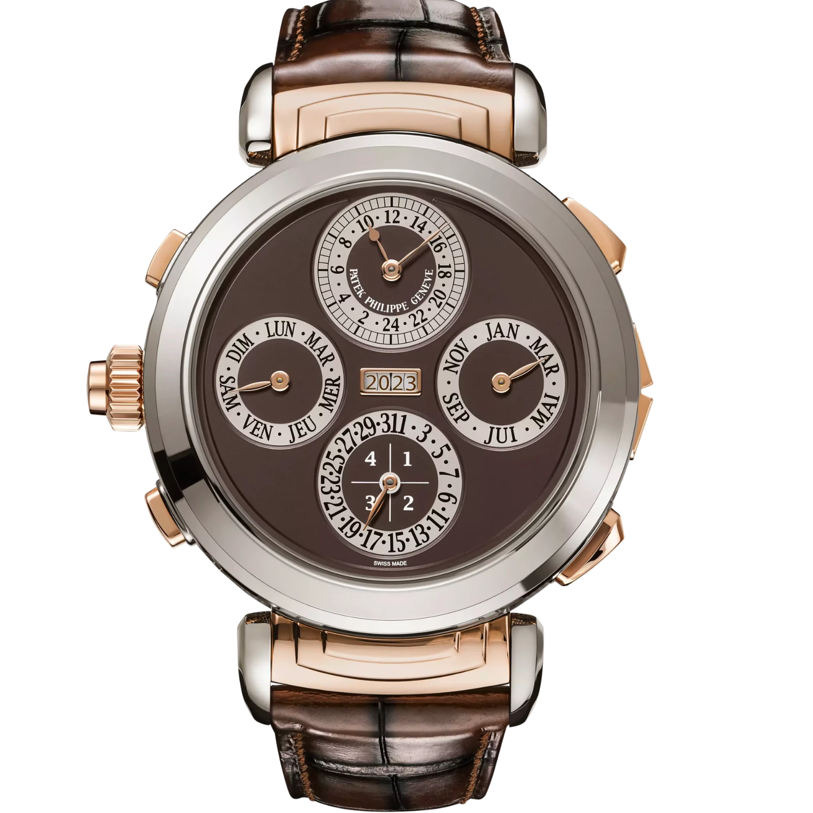 Patek Philippe Grand Complications Grandmaster Chime 6300GR-001 Two-Tone Brown Opaline