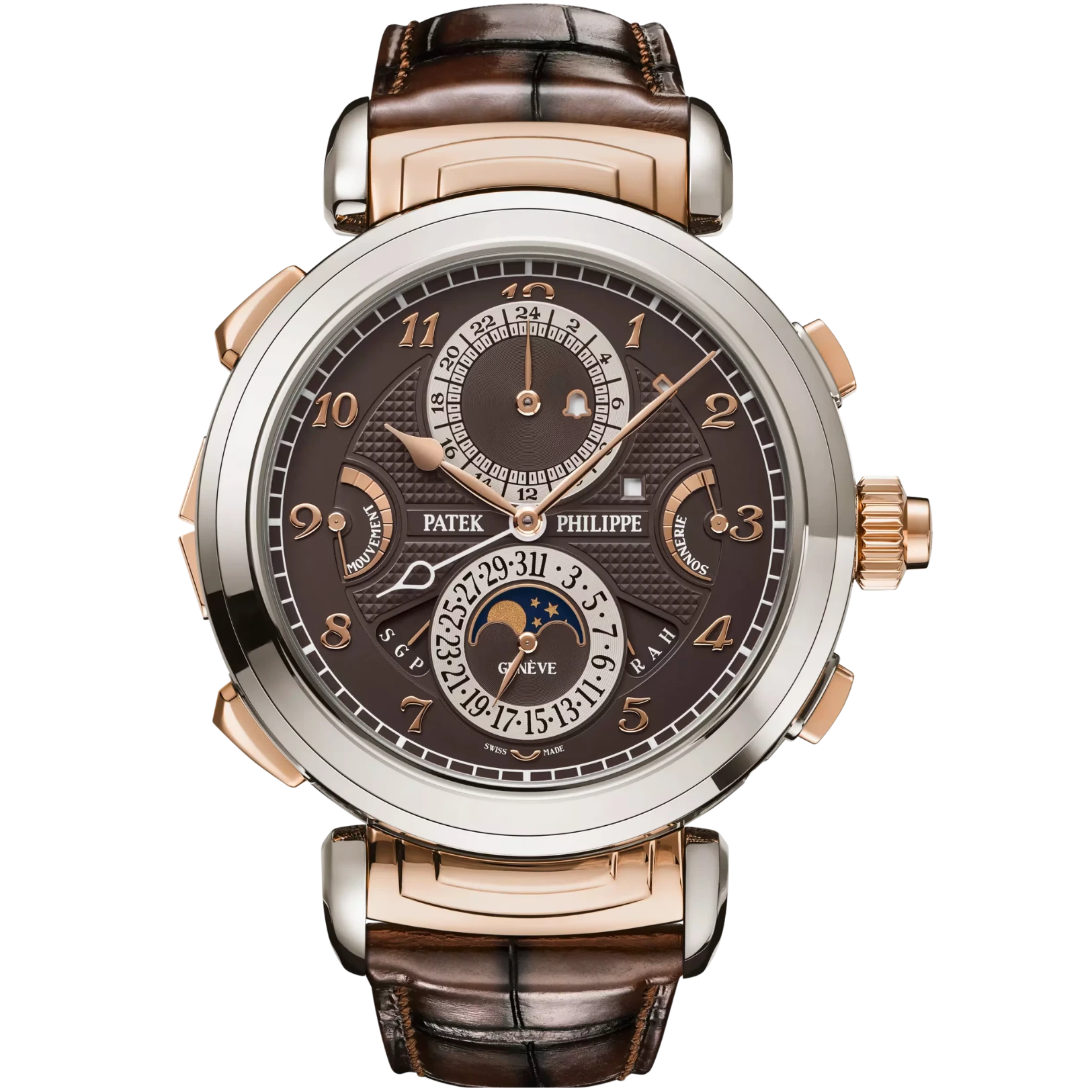 Patek Philippe Grand Complications Grandmaster Chime 6300GR-001 Two-Tone Brown Opaline