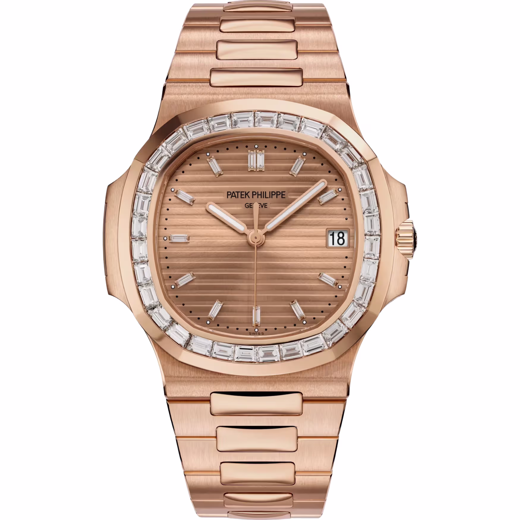 Patek Philippe Nautilus 5723/1R-001 Sunburst Rose-Gilt