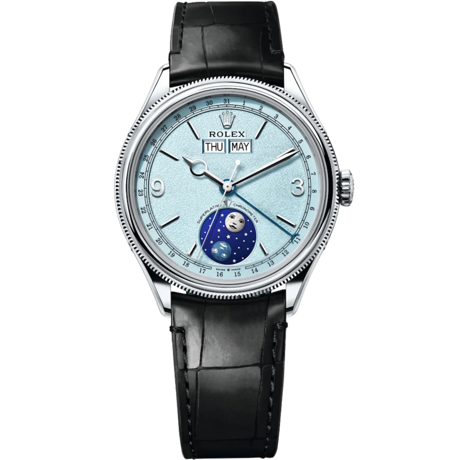 Rolex Perpetual Padellone 53506-0002 Ice Blue