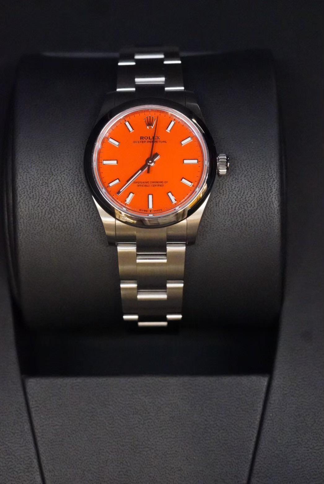 Rolex Oyster Perpetual 31 277200-0008 Coral Red - Image 3