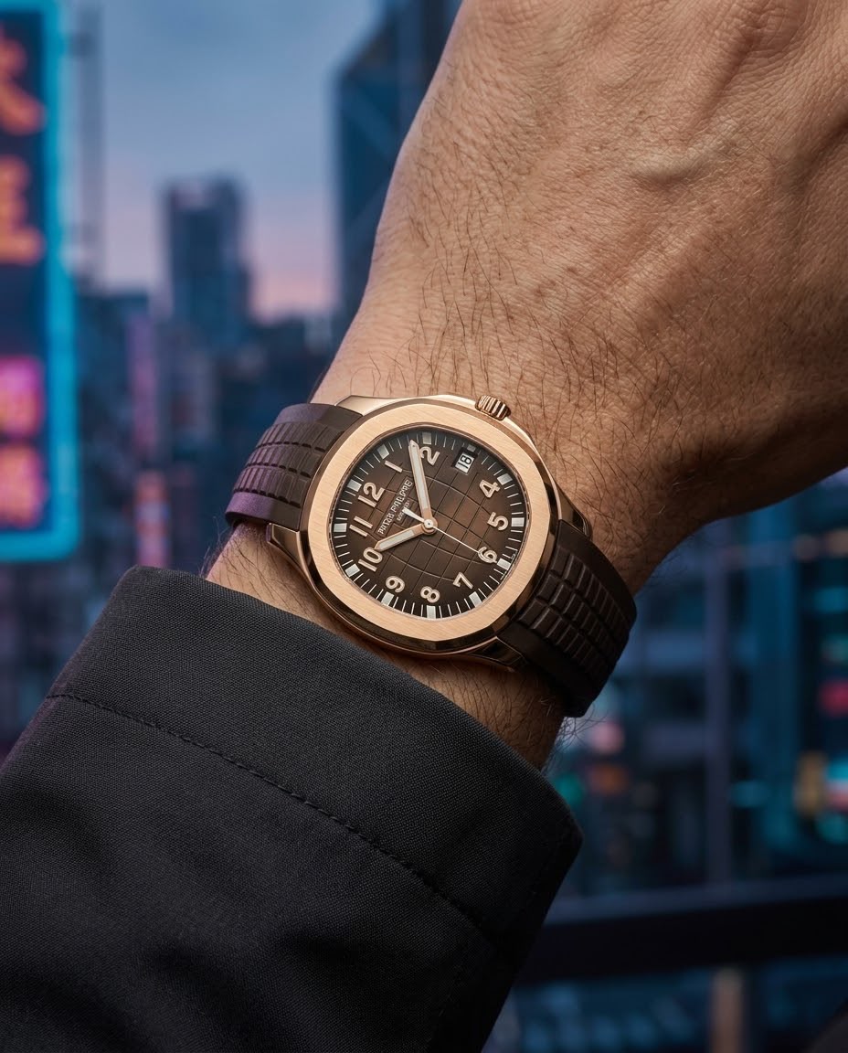 Patek Philippe Aquanaut 5167R-001 Sunburst Brown - Image 7