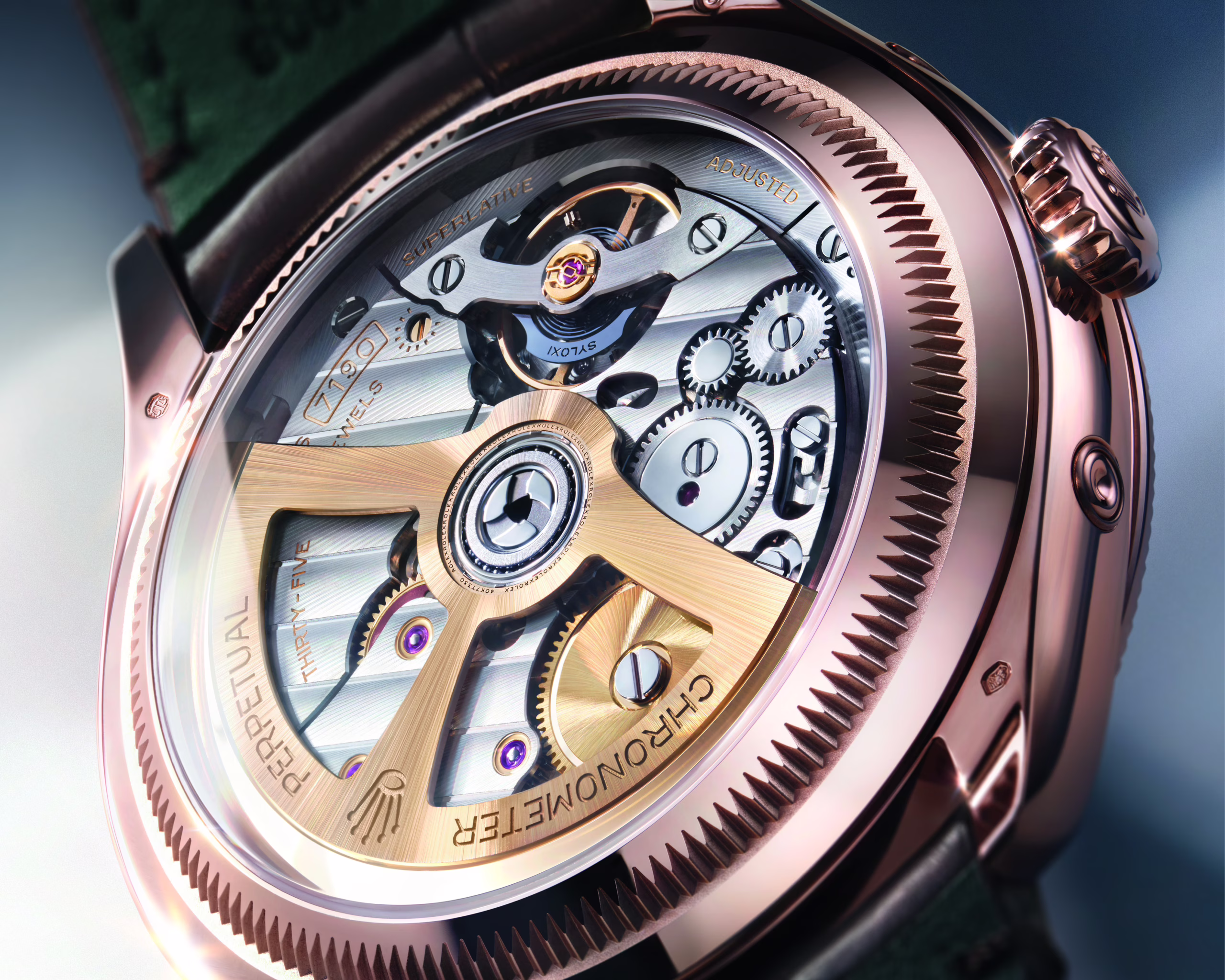 Backcase Rolex Perpetual Padellone 53505-002 Intense White