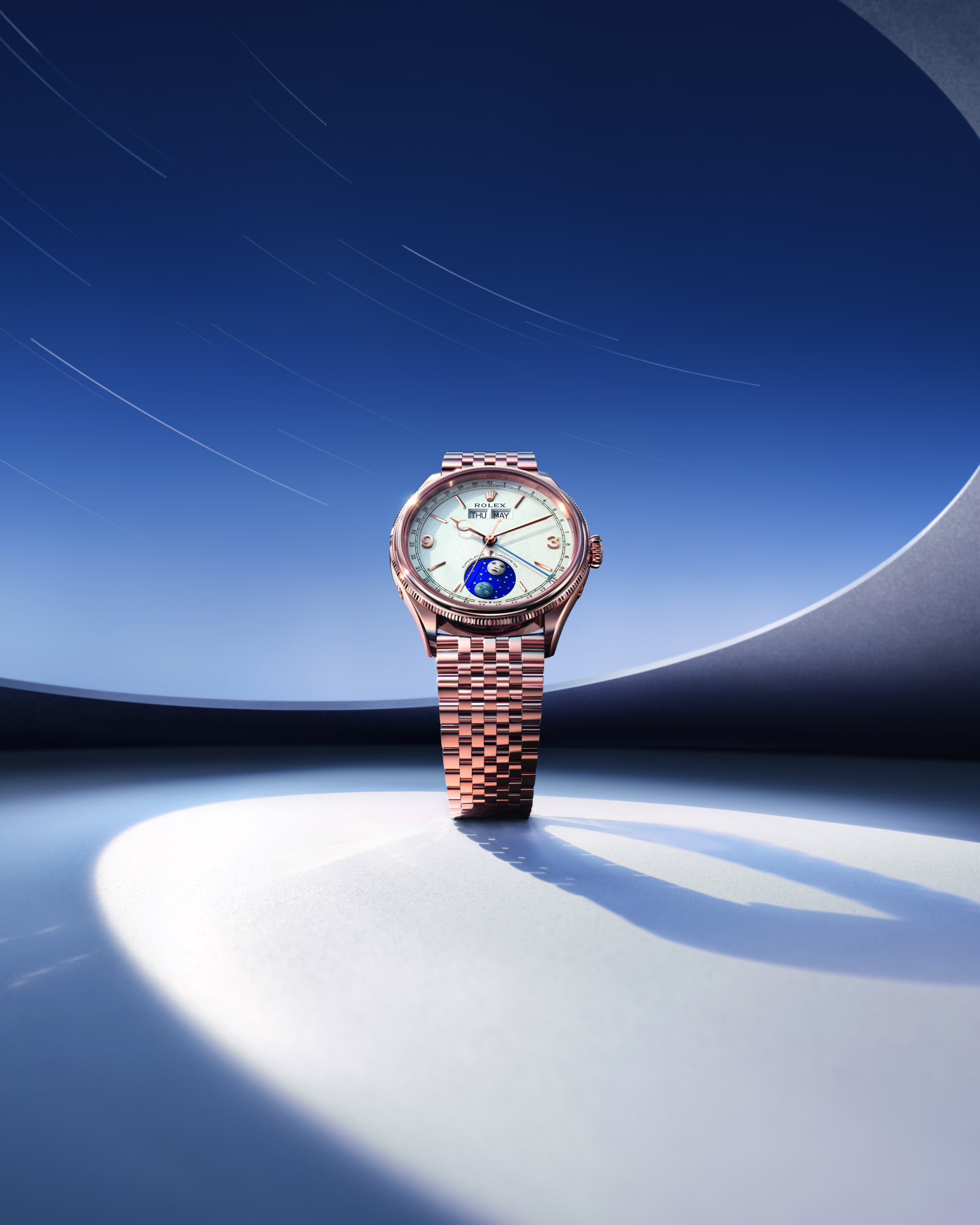 Rolex Perpetual Padellone 53505-0003 Intense White ตัวเรือน
